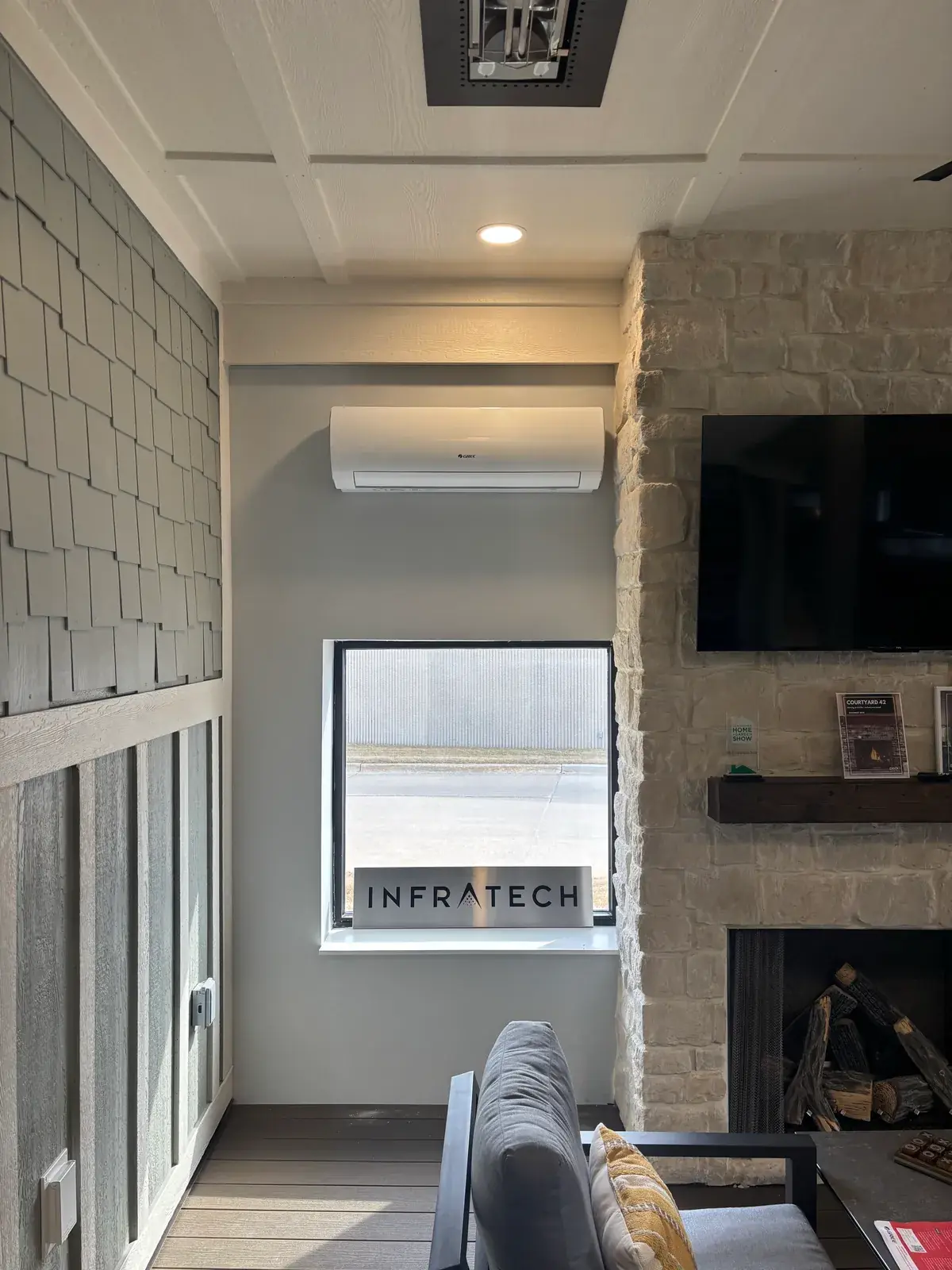 Ductless mini-split system install