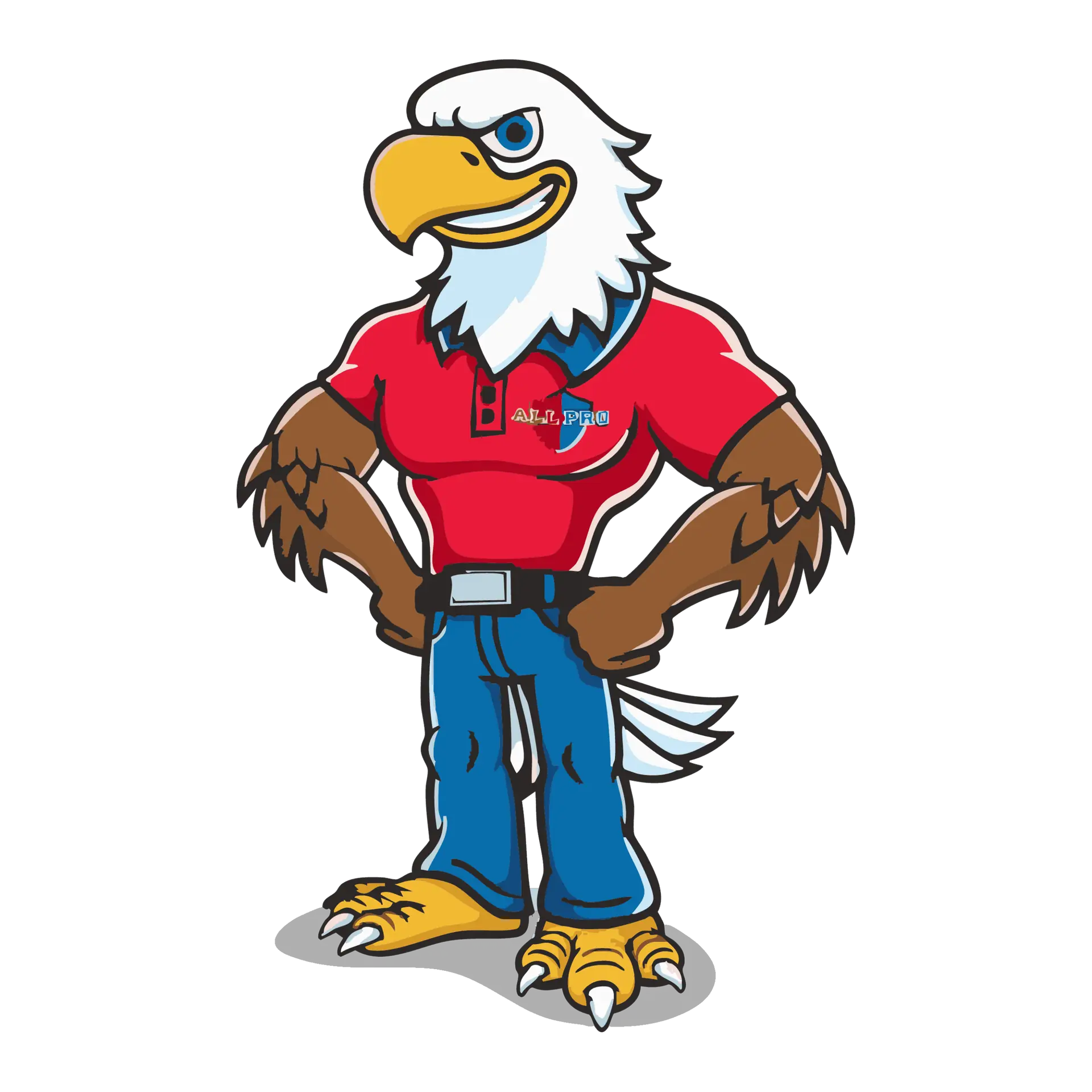 Iowa All Pro Eagle Mascot
