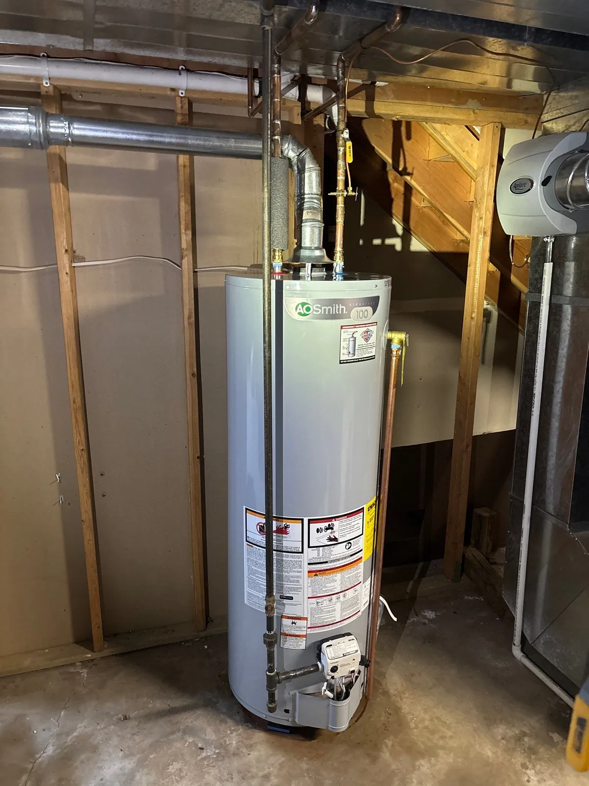 After — HVAC project completed April 2026