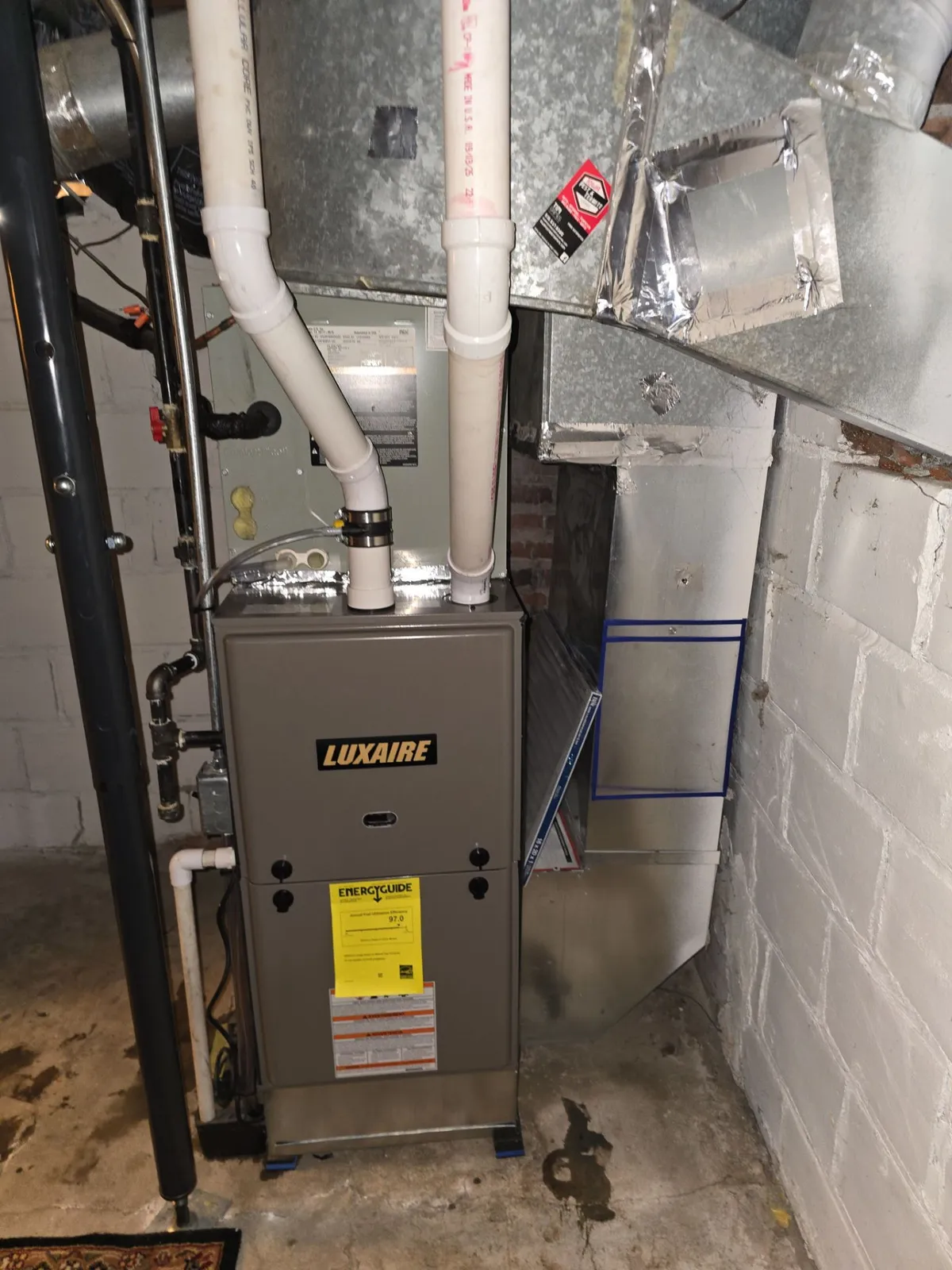 After — HVAC project completed December 2025