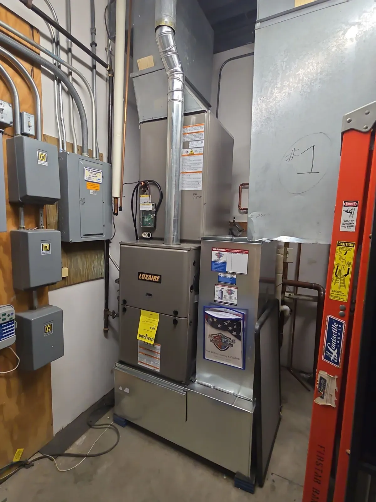 After — HVAC project completed February 2026