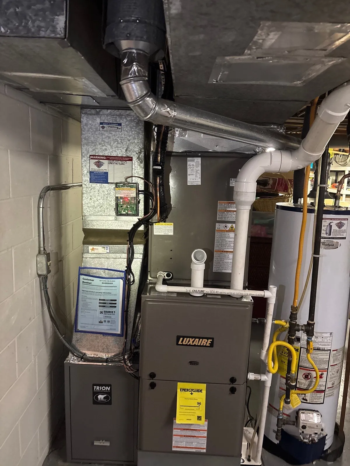 After — HVAC project completed January 2026