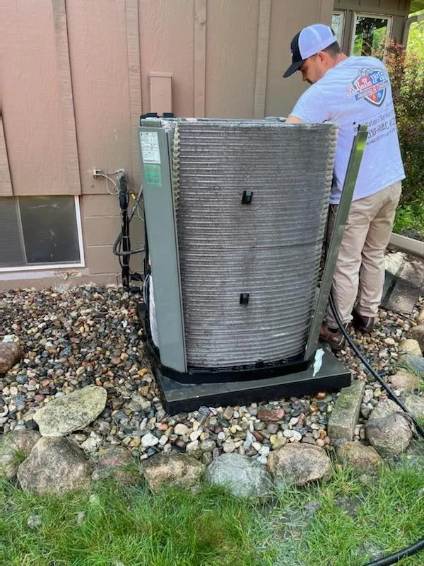 After — HVAC project completed June 2025