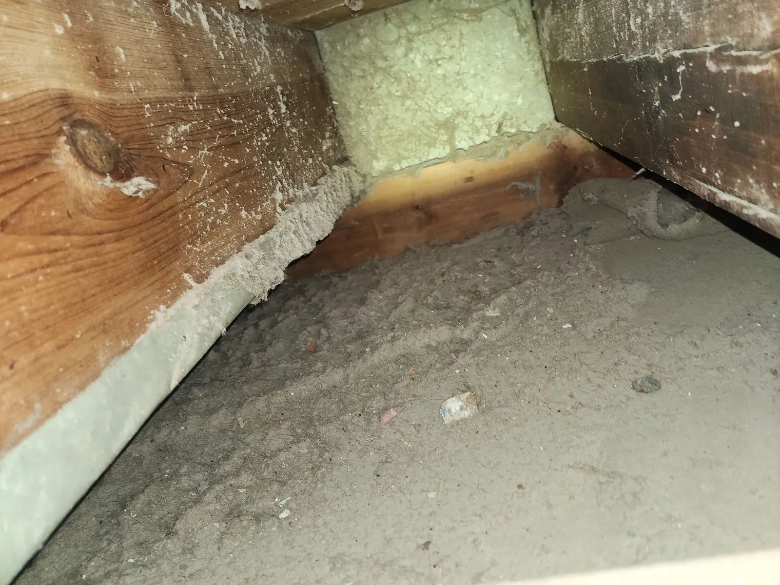 Before — HVAC project completed November 2025