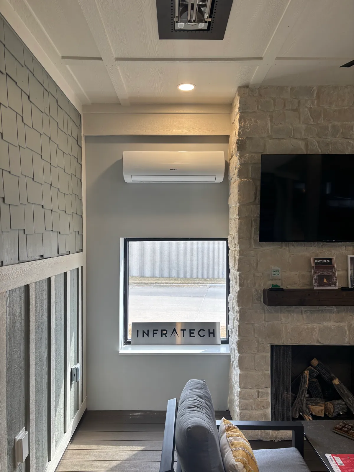 Ductless mini-split system install