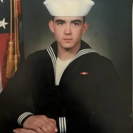 Jeremiah Evans in U.S. Navy service